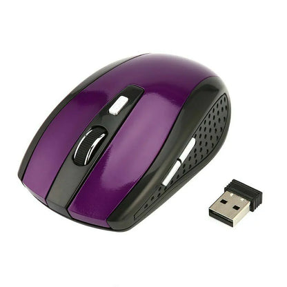 2.4GHz Wireless Optical Mouse & USB Receiver