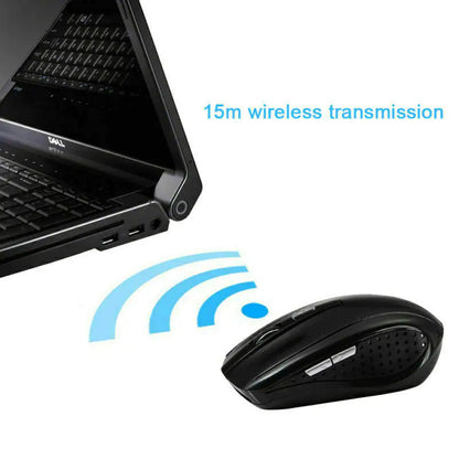 2.4GHz Wireless Optical Mouse & USB Receiver