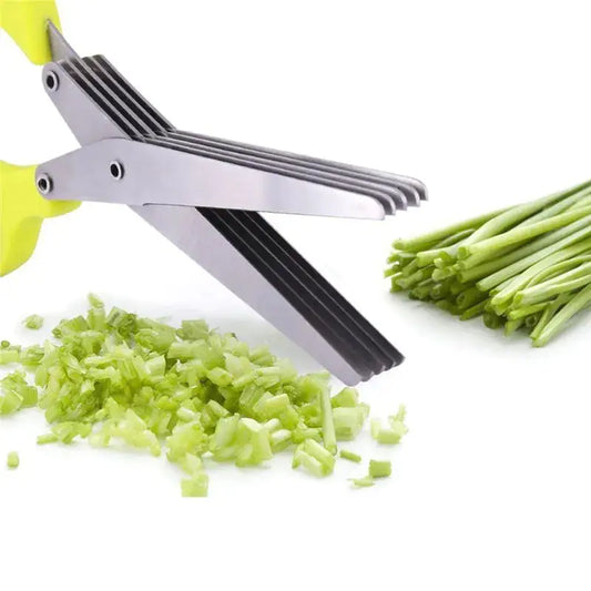 Multifunctional Multi-layer Veggie Scissors