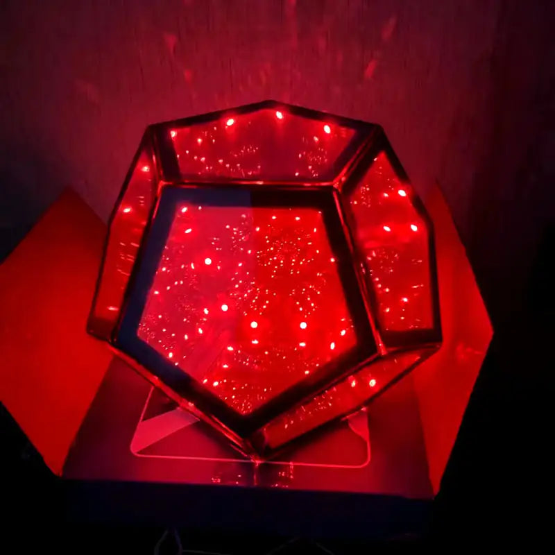 3D Cube Infinite Dodecahedron Nightlight USB