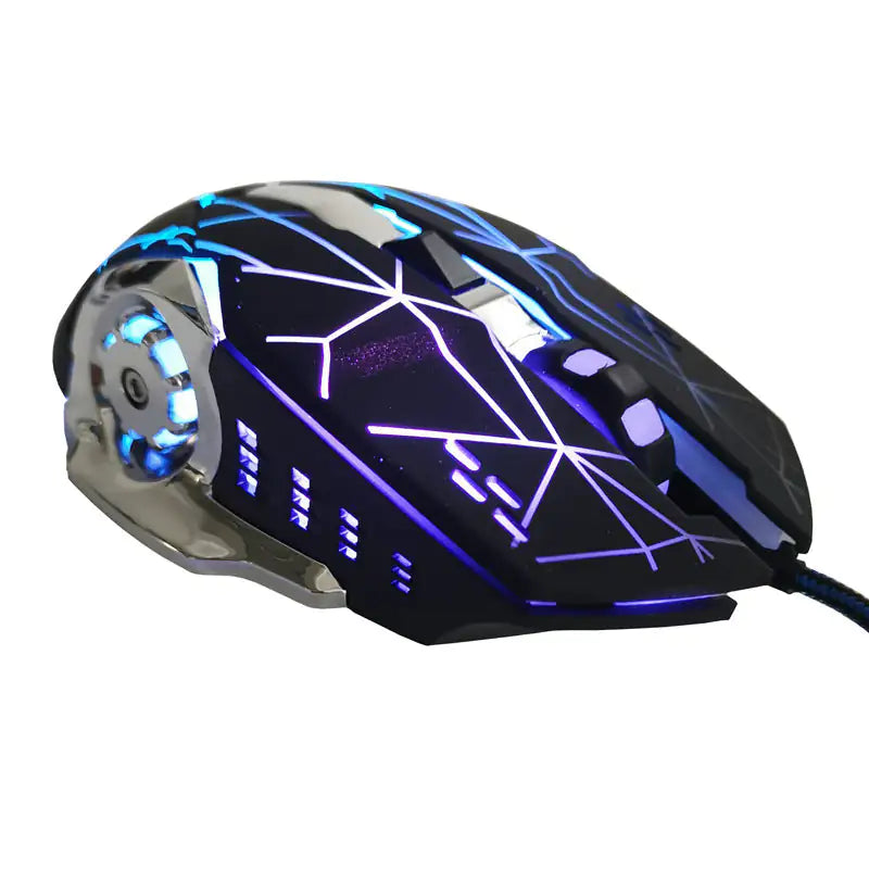 Wired Gaming Mouse 5500DPI 7-Color LED