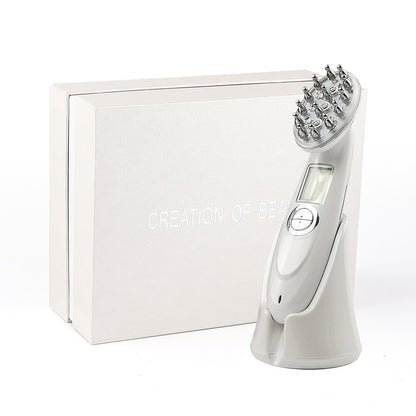 Electric Laser Hair Growth Comb Infrared EMS RF Vibration