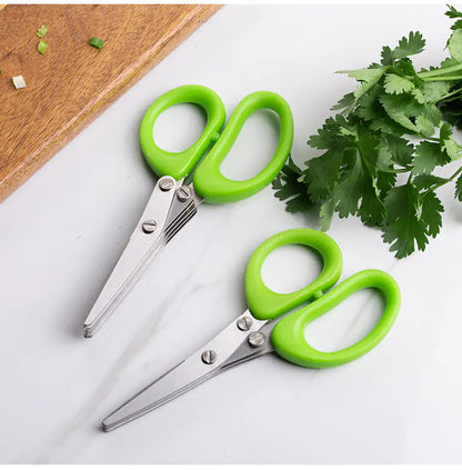 Multifunctional Multi-layer Veggie Scissors