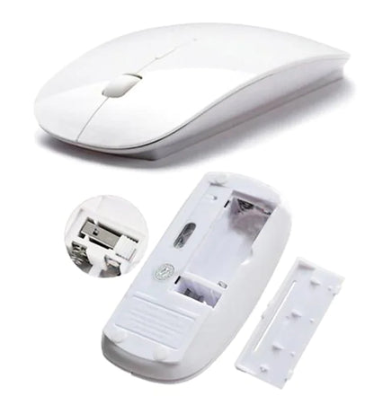 2.4GHz USB Wireless Optical Mouse For Apple Mac Macbook Pro Air PC