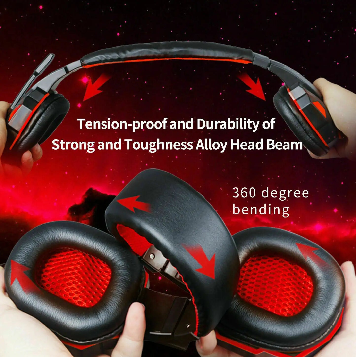 3.5mm Gaming Headset  For PC PS4 Xbox One