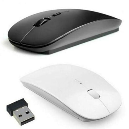 2.4GHz USB Wireless Optical Mouse For Apple Mac Macbook Pro Air PC