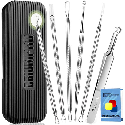 Cbiumpro Blackhead Pimple Popper Tool Kit