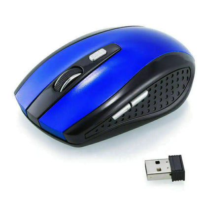 2.4GHz Wireless Optical Mouse & USB Receiver